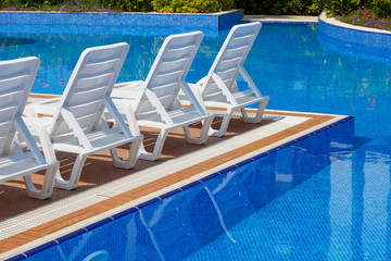 rest in paradise - at the pool