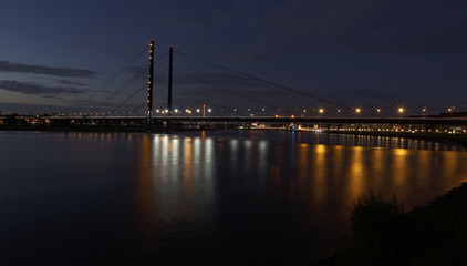 Obraz premium Dusseldorf Germany bridge