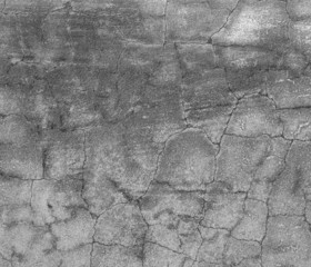 Old concrete wall with cracks.