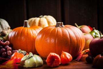 Pumpkins for Thanksgiving and  Halloween