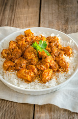 Indian butter chicken