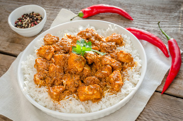 Indian butter chicken