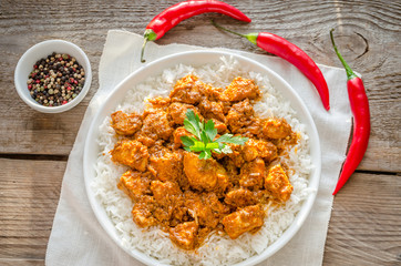 Indian butter chicken