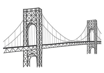 George Washington Bridge drawing