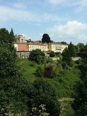 Fototapeta na wymiar Citta Alta, Bergamo (Milan)