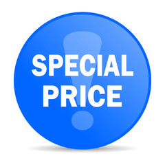 special price internet blue icon