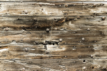 Naklejka premium The old wood texture with natural patterns