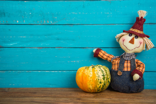 Cute Scarecrow Wallpaper
