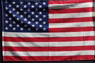 1949 american flag with peace sign artwork