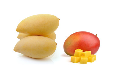 mango isolated on white background