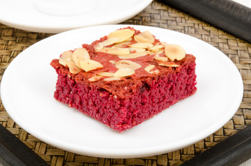 Red velvet brownie