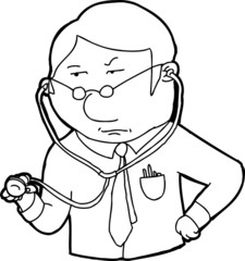 Serious Doctor Outline