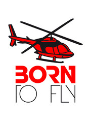 Born to Fly Heli Logo © Style-o-Mat-Design