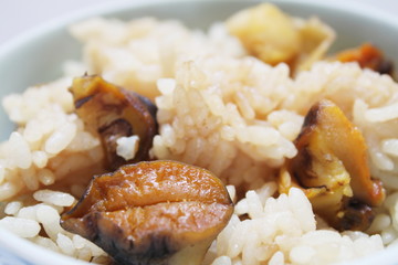 サザエご飯