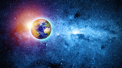 planet earth in space © Denis Tabler