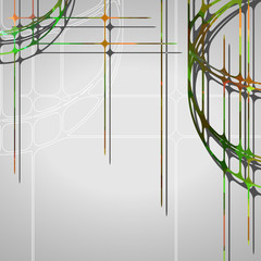 Abstract circles background