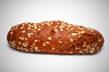 Baguette mit Haferflocken