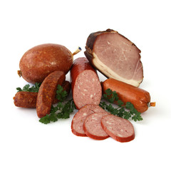 Leckere Fleisch- und Wurstsorten