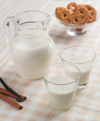 milk and cookies