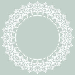 Floral Vector Pattern. Abstract Background