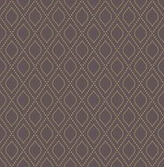 Geometric Seamless Vector Abstract Pattern