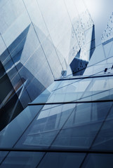 Obraz na płótnie Canvas Glass of modern tower