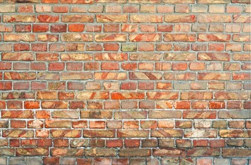 Obraz premium Red Brick Wall