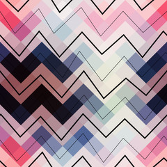 Geometric chevron pattern.