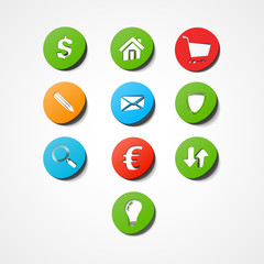 set business web icon