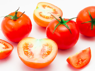 Red Tomatoes and slices