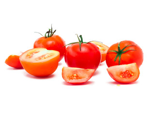 Red Tomatoes and slices