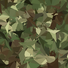 Abstract Vector Military Camouflage Background