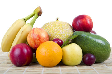 fruits isolated