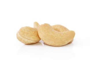 cashew nuts isolated on white background