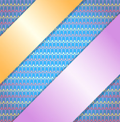 Background with ribbons. Illustration 10 version