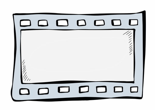 recommend clip art: doodle film strip
