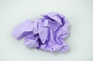 Crumpled Color Paper