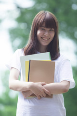 Fototapeta premium にこやかな女子学生