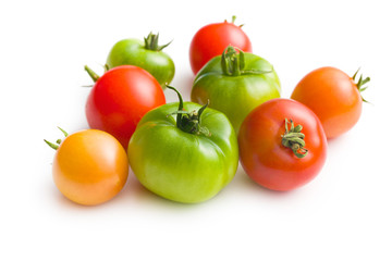 green and red tomatoes