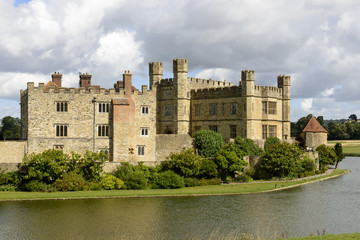 Leeds castle east side , Maidstone, England