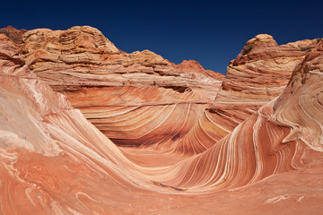 USA - coyote buttes - the wave formation