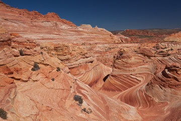 USA - coyote buttes - the wave formation