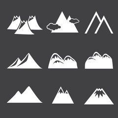 mountain icons