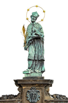 Statue of John of Nepomuk on Charles bridge, Prague