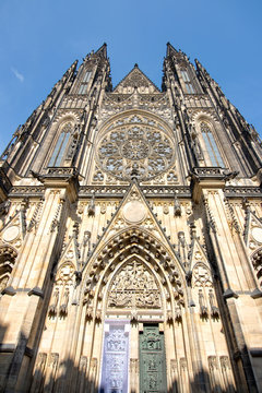 Prague St Vitus cathedral, Czech republic