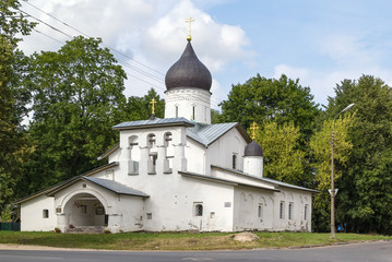Fototapeta na wymiar Church of the Resurrection of Christ, Pskov