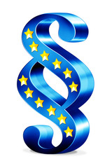 3d Paragraph - EU-Recht, Europäische Union, freigestellt