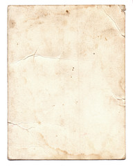 Old photo texture with stains and scratches
