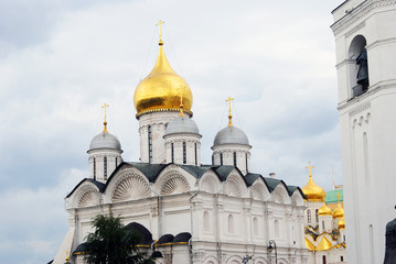 Archangels church. Moscow Kremlin. UNESCO World Heritage Site.