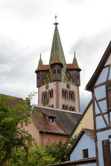 Obraz premium Eglise saint Georges de Chatenoix en Alsace, Bas Rhin